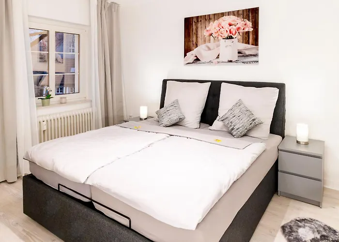 Mola Apartments-historische Im Bachviertel Zentrum Fuer 3 Personen-gratis Parkplatz-highspeed Wlan-auch Fuer Langzeit Geeignet Lejlighed